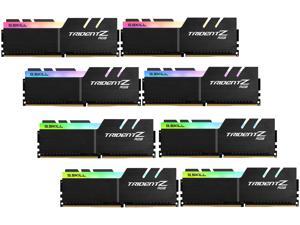 G.SKILL TridentZ RGB Series 64GB (8 x 8GB) 288-Pin DDR4 SDRAM DDR4 3200 (PC4 25600) Desktop Memory Model F4-3200C16Q2-64GTZR G.SKILL TridentZ RGB Series 64GB (8 x 8GB) 288-Pin DDR4 SDRAM DDR4 3200 (PC4 25600) Desktop Memory Model F4-3200C16Q2-64GTZR