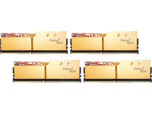 G.SKILL Trident Z Royal Series 32GB (4 x 8GB) 288-Pin PC RAM DDR4 4000 (PC4 32000) Desktop Memory Model F4-4000C18Q-32GTRG