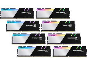 G.SKILL Trident Z Neo Series 256GB (8 x 32GB) DDR4 3200 (PC4 25600) Desktop Memory Model F4-3200C16Q2-256GTZN