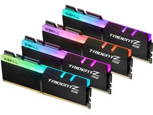 G.SKILL TridentZ RGB Series 32GB (4 x 8GB) 288-Pin PC RAM DDR4 4000 (PC4 32000) Desktop Memory Model F4-4000C15Q-32GTZR