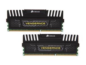 CORSAIR Vengeance 8GB (2 x 4GB) 240-Pin PC RAM DDR3 1600 (PC3 12800) Desktop Memory Model CMZ8GX3M2A1600C9