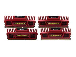 CORSAIR Vengeance 16GB (4 x 4GB) 240-Pin DDR3 SDRAM DDR3 1866 (PC3 14900) Desktop Memory Model CMZ16GX3M4X1866C9R CORSAIR Vengeance 16GB (4 x 4GB) 240-Pin DDR3 SDRAM DDR3 1866 (PC3 14900) Desktop Memory Model CMZ16GX3M4X1866C9R