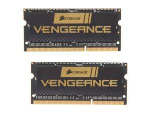 CORSAIR Vengeance 16GB (2 x 8GB) 204-Pin DDR3 SO-DIMM DDR3 1600 (PC3 12800) Laptop Memory Upgrade Kit Model CMSX16GX3M2A1600C10