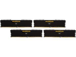 CORSAIR Vengeance LPX 16GB (4 x 4GB) 288-Pin DDR4 SDRAM DDR4 2400 (PC4 19200) C14 Memory Kit - Black Model CMK16GX4M4A2400C14 CORSAIR Vengeance LPX 16GB (4 x 4GB) 288-Pin DDR4 SDRAM DDR4 2400 (PC4 19200) C14 Memory Kit - Black Model CMK16GX4M4A2400C14
