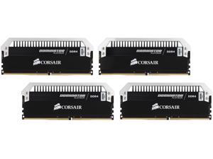CORSAIR Dominator Platinum 64GB (4 x 16GB) 288-Pin DDR4 SDRAM DDR4 2666 (PC4 21300) Desktop Memory Model CMD64GX4M4A2666C15 CORSAIR Dominator Platinum 64GB (4 x 16GB) 288-Pin DDR4 SDRAM DDR4 2666 (PC4 21300) Desktop Memory Model CMD64GX4M4A2666C15