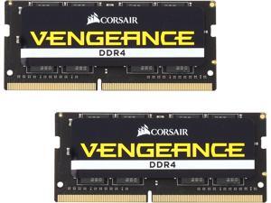 CORSAIR Vengeance 16GB (2 x 8GB) 260-Pin DDR4 SO-DIMM DDR4 2400 (PC4 19200) Notebook Memory Model CMSX16GX4M2A2400C16