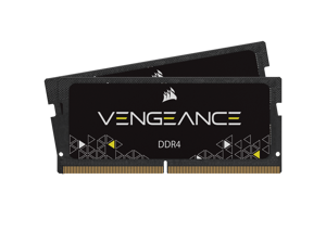 CORSAIR Vengeance 16GB (2 x 8GB) 260-Pin DDR4 SO-DIMM DDR4 2666 (PC4 21300) Laptop Memory Model CMSX16GX4M2A2666C18