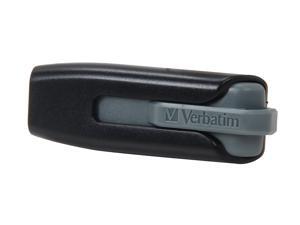 Verbatim Store 'n' Go V3 8GB USB 3.0 Flash Drive, Black/Gray Verbatim Store 'n' Go V3 8GB USB 3.0 Flash Drive, Black/Gray