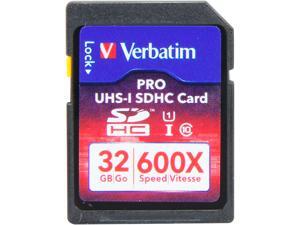 Verbatim PRO 32 GB Secure Digital High Capacity (SDHC) - 1 Card Verbatim PRO 32 GB Secure Digital High Capacity (SDHC) - 1 Card