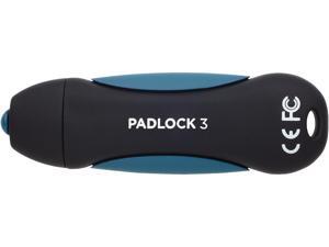 CORSAIR Padlock 3 32GB Secure USB 3.0 Flash Drive with Keypad 256bit AES Encryption Model CMFPLA3B-32GB CORSAIR Padlock 3 32GB Secure USB 3.0 Flash Drive with Keypad 256bit AES Encryption Model CMFPLA3B-32GB