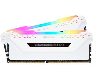 CORSAIR Vengeance RGB Pro 32GB (2 x 16GB) 288-Pin PC RAM DDR4 2666 (PC4 21300) Desktop Memory Model CMW32GX4M2A2666C16W