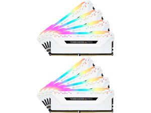CORSAIR Vengeance RGB Pro 128GB (8 x 16GB) 288-Pin DDR4 SDRAM DDR4 2666 (PC4 21300) Desktop Memory Model CMW128GX4M8A2666C16W CORSAIR Vengeance RGB Pro 128GB (8 x 16GB) 288-Pin DDR4 SDRAM DDR4 2666 (PC4 21300) Desktop Memory Model CMW128GX4M8A2666C16W