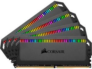 CORSAIR Dominator Platinum RGB 32GB (4 x 8GB) 288-Pin DDR4 SDRAM DDR4 3466 (PC4 27700) Desktop Memory Model CMT32GX4M4C3466C16 CORSAIR Dominator Platinum RGB 32GB (4 x 8GB) 288-Pin DDR4 SDRAM DDR4 3466 (PC4 27700) Desktop Memory Model CMT32GX4M4C3466C16