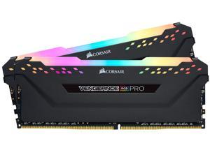 CORSAIR Vengeance RGB Pro (AMD Ryzen Ready) 16GB (2 x 8GB) 288-Pin DDR4 3200 (PC4 25600) AMD Optimized Desktop Memory Model CMW16GX4M2Z3200C16
