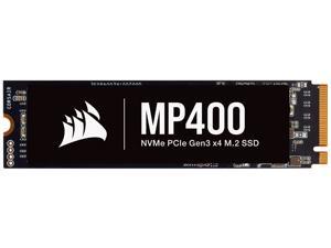 Corsair MP400 M.2 2280 2TB PCI-Express 3.0 x4, NVMe 1.3 3D QLC Internal Solid State Drive (SSD) CSSD-F2000GBMP400 Corsair MP400 M.2 2280 2TB PCI-Express 3.0 x4, NVMe 1.3 3D QLC Internal Solid State Drive (SSD) CSSD-F2000GBMP400
