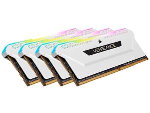CORSAIR Vengeance RGB Pro SL 32GB (4 x 8GB) 288-Pin DDR4 SDRAM DDR4 3600 (PC4 28800) Intel XMP 2.0 Desktop Memory Model CMH32GX4M4D3600C18W