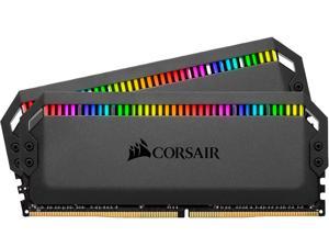 CORSAIR Dominator Platinum RGB 32GB (2 x 16GB) 288-Pin DDR4 SDRAM DDR4 4000 (PC4 32000) AMD Optimized Desktop Memory Model CMT32GX4M2Z4000C18