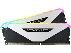 CORSAIR Vengeance RGB RT 16GB (2 x 8GB) 288-Pin DDR4 SDRAM DDR4 3600 (PC4 28800) AMD Optimized Desktop Memory Model CMN16GX4M2Z3600C18W