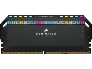 CORSAIR Dominator Platinum RGB 32GB (2 x 16GB) 288-Pin DDR5 SDRAM DDR5 5200 (PC5 41600) Intel XMP 3.0 Desktop Memory Model CMT32GX5M2B5200C40