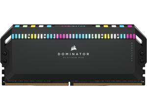 CORSAIR Dominator Platinum RGB 64GB (2 x 32GB) 288-Pin PC RAM DDR5 5200 (PC5 41600) Intel XMP 3.0 Desktop Memory Model CMT64GX5M2B5200C40