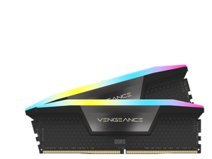 CORSAIR Vengeance RGB 64GB (2 x 32GB) 288-Pin PC RAM DDR5 5600 (PC5 44800) Desktop Memory Model CMH64GX5M2B5600C36