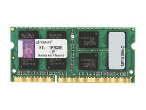 Kingston 8GB 204-Pin DDR3 SO-DIMM DDR3 1600 (PC3 12800) System Specific Memory Model KTL-TP3C/8G Kingston 8GB 204-Pin DDR3 SO-DIMM DDR3 1600 (PC3 12800) System Specific Memory Model KTL-TP3C/8G