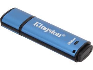 Kingston 32GB Data Traveler AES Encrypted Vault Privacy 256Bit USB 3.0 Flash Drive (DTVP30/32GB) Kingston 32GB Data Traveler AES Encrypted Vault Privacy 256Bit USB 3.0 Flash Drive (DTVP30/32GB)