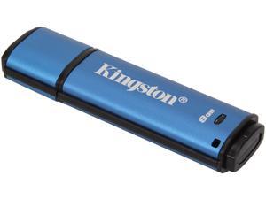 Kingston 8GB Data Traveler AES Encrypted Vault Privacy 256Bit USB 3.0 Flash Drive (DTVP30/8GB) Kingston 8GB Data Traveler AES Encrypted Vault Privacy 256Bit USB 3.0 Flash Drive (DTVP30/8GB)