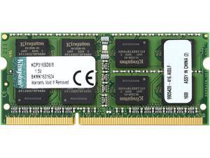 Kingston 8GB 204-Pin DDR3 SO-DIMM DDR3 1600 (PC3 12800) Unbuffered System Specific Memory Model KCP316SD8/8