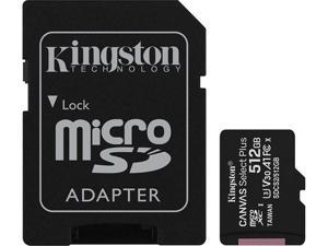 Kingston Canvas Select Plus 512GB microSDXC Flash Card w/ Adapter Model SDCS2/512GBCR