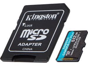 Kingston Canvas Go! Plus 512GB microSDXC Flash Card w/ Adapter Model SDCG3/512GBCR Kingston Canvas Go! Plus 512GB microSDXC Flash Card w/ Adapter Model SDCG3/512GBCR