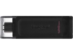 Kingston DataTraveler 70 128GB USB 3.2 Gen 1 USB-C Flash Drive Model DT70/128GBCR