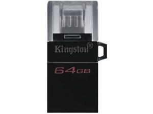 Kingston DataTraveler microDuo 3.0 G2 64GB USB Flash Drive + microUSB (Android/OTG) Canada Retail Model DTDUO3G2/64GBCR