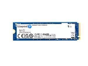 Kingston NV3 M.2 2280 1TB PCIe 4.0 x4 NVMe Internal Solid State Drive (SSD) SNV3S/1000G  Up to 6000 MB/s