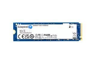 Kingston NV3 M.2 2280 2TB PCIe 4.0 x4 NVMe Internal Solid State Drive (SSD) SNV3S/2000G Up to 6000 MB/s