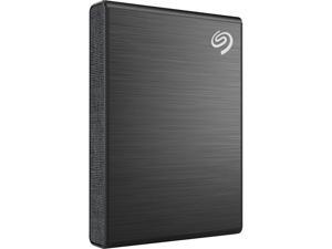 Seagate One Touch SSD 500GB External SSD Portable - Black, Speeds up to 1030MB/s, with Android App, 1yr Mylio Create, 4mo Adobe Creative Cloud Photography Plan and Rescue Services (STKG500400)