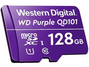 Western Digital Purple SC QD101 128GB microSDXC Memory (Flash Memory) Model WDD128G1P0C