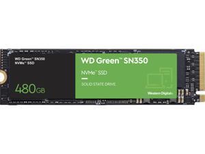 Western Digital WD Green SN350 NVMe M.2 2280 480GB PCI-Express 3.0 x4 Internal Solid State Drive (SSD) WDS480G2G0C