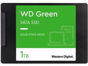 Western Digital Green 2.5" 1TB SATA III 3D NAND TLC Internal Solid State Drive (SSD) WDS100T3G0A