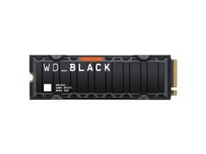 WD_BLACK 2TB SN850X NVMe Internal Gaming SSD Solid State Drive with Heatsink - Works with Playstation 5, Gen4 PCIe, M.2 2280, Up to 7,300 MB/s - WDS200T2XHE