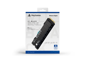 Western Digital WD_BLACK™ SN850 NVMe™ SSD for PS5™ Consoles M.2 2280 2TB PCI-Express 4.0 x4 Internal Solid State Drive (SSD) WDBBKW0020BBK-WRSN