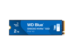 Western Digital 2TB WD Blue SN5000 NVMe SSD, PCIe Gen 4.0, up to 5,150 MB/s Read Speeds Internal Solid State Drive (SSD) WDS200T4B0E