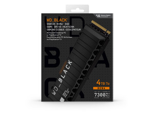 NeweggBusiness - WD_BLACK 4TB SN850X NVMe Internal Gaming SSD