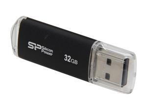 Silicon Power Ultima II-I Series 32GB USB 2.0 Flash Drive (Black) Model SP032GBUF2M01V1K Silicon Power Ultima II-I Series 32GB USB 2.0 Flash Drive (Black) Model SP032GBUF2M01V1K