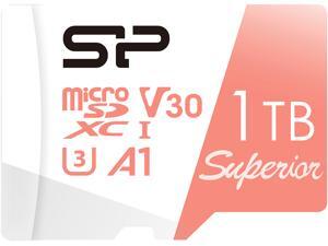 Silicon Power 1TB Superior microSDXC UHS-I (U3), V30 4K A1 Memory Card with Adapter (SP001TBSTXDV3V20SP) Silicon Power 1TB Superior microSDXC UHS-I (U3), V30 4K A1 Memory Card with Adapter (SP001TBSTXDV3V20SP)