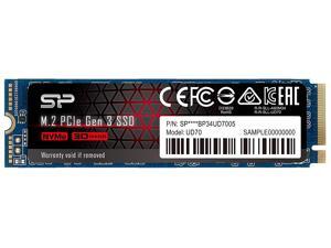 Silicon Power UD70 M.2 2280 1TB PCI-Express 3.0 x4, NVMe 1.3 3D QLC Internal Solid State Drive (SSD) SP01KGBP34UD7005 Silicon Power UD70 M.2 2280 1TB PCI-Express 3.0 x4, NVMe 1.3 3D QLC Internal Solid State Drive (SSD) SP01KGBP34UD7005