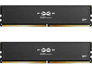 Silicon Power Value Gaming DDR5 64GB (2x32GB) 6000MT/s (PC5-48000) 288-pin CL30 1.35V UDIMM Desktop RAM Computer Memory w/Heatsink (SP064GXLWU60AFDJ)