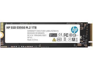 HP EX950 M.2 2280 1TB PCle Gen3 x4, NVMe1.3 3D NAND Internal Solid State Drive (SSD) 5MS23AA ABC