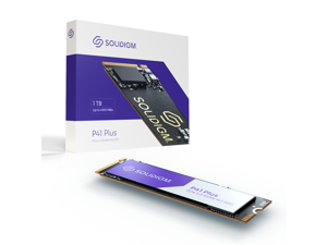 Solidigm P41 Plus Series 1TB, M.2 2280 PCIe 4.0 x4, 3D4, QLC Internal Solid State Drive (SSD) SSDPFKNU010TZX1