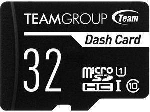 Team 32GB Dash Card  microSDHC UHS-I/U1 Class 10 Memory Card with Adapter, Speed Up to 80MB/s (TDUSDH32GUHS03)